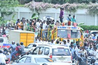 Vijaya Nirmala Final Journey Photos